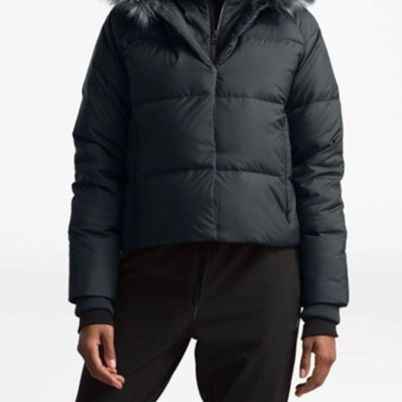 NWT North Face Women's Dealio Down Crop Jacket - Picture 3 of 7